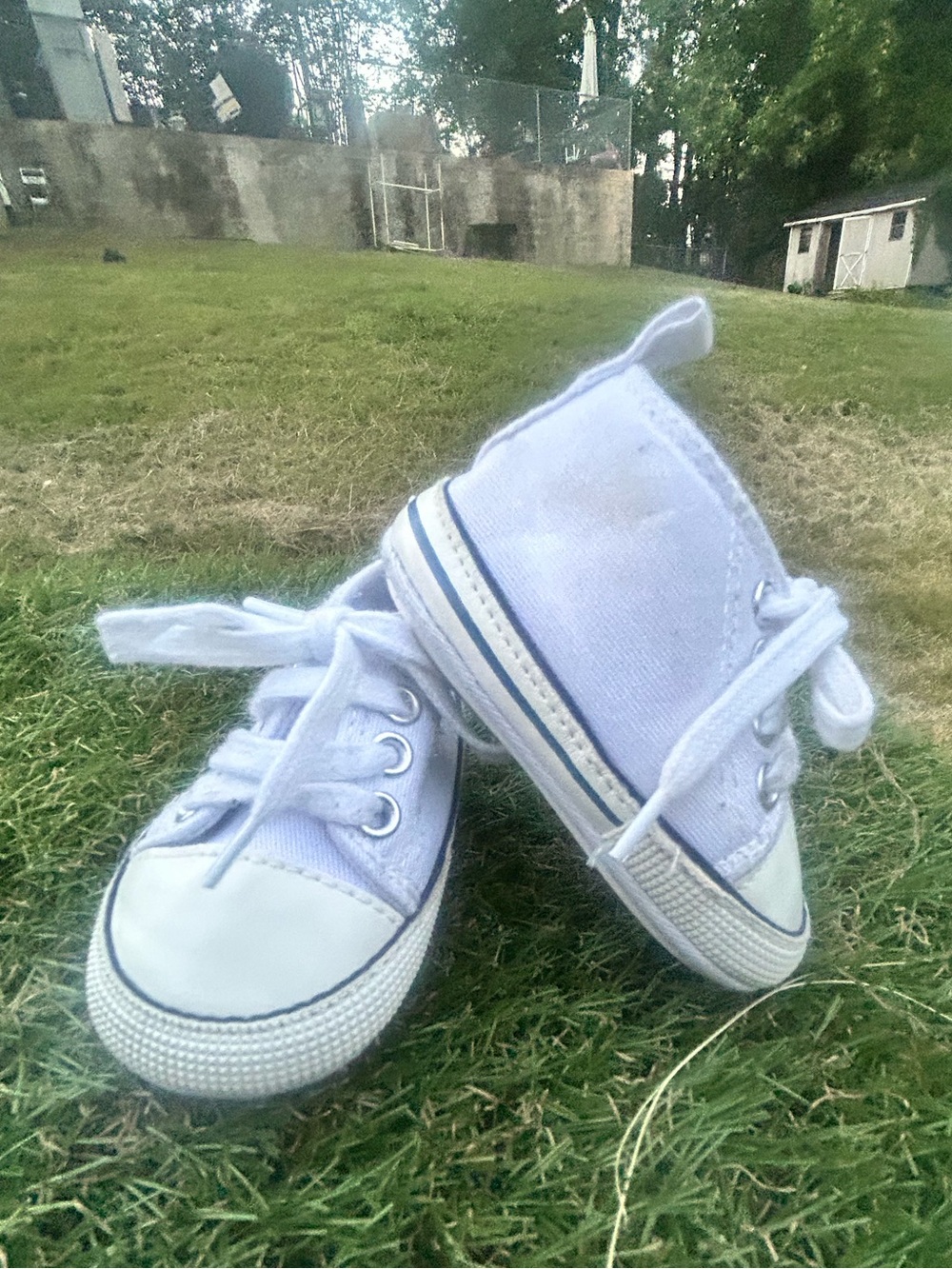 Converse Chuck Taylor First Star Infant High Top Shoe - Size: US 1,